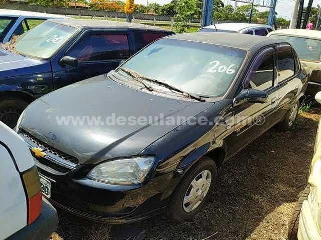 206/21044 - CHEVROLET CLASSIC LS, ANO 10/11, PRETA, PLACA: ETX-8320, 