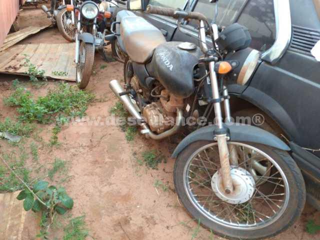 34/21047 - HONDA CG 125 FAN, ANO 08/08, PRETA, PLACA: BYR-6313, 