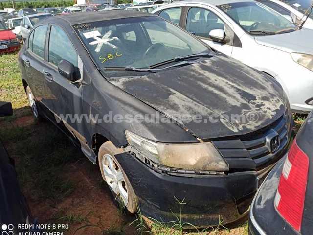 305/21160 - HONDA CITY DX FLEX, PRETA, ANO 11/11, PLACA: EVJ-7170, 