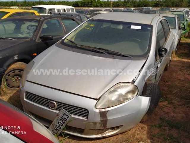 1698/21160 - FIAT PUNTO ELX 1.4, PRATA, ANO 09/10, PLACA: ENS-0263,