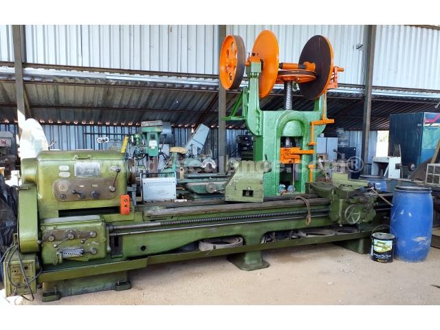 38/22028 - TORNO MECÂNICO BARRAMENTO 3 M X Ø 1.000 NA CAVA M/VF 