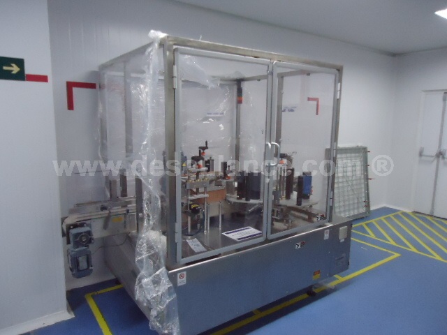 02/22035 - ROTULADORA AUTOMÁTICA M/DAUSTEC MOD. DT-015, ANO 18, 380V, 