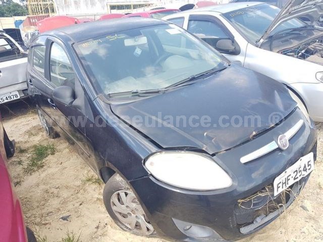 1070/22051 - FIAT PALIO ATTRACTIV 1.0, PRETA, ANO 13, PLACA: FHF-2545.