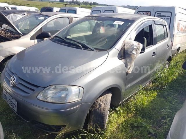 2036/22051 - VW FOX 1.6 PLUS, CINZA, ANO 06, PLACA: DQJ-3807.
