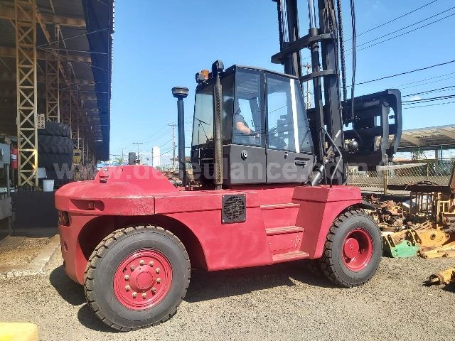 50/22067 - EMPILHADEIRA M/LINDE H120, CAPAC. 12 TONS, MOTOR PERKINS
