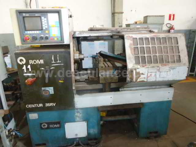 11/22151 - TORNO CNC M/ROMI MOD. CENTUR-35VR, COMANDO MACH-8, 