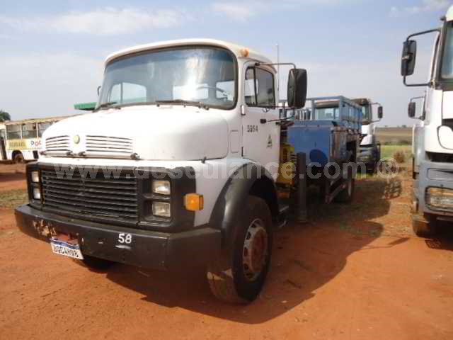 58/22159 - CAMINHÃO M. BENZ MOD. L-2213 TOCO, ANO 82, DIESEL,