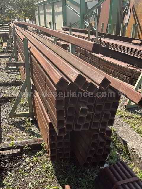 306/22179 - 6.724,56 KG (LANCE POR KG) TUBO QUADRADO ASTM A 500