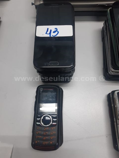 43/22213 - 13 CELULARES M/SAMSUNG, S/TESTE.