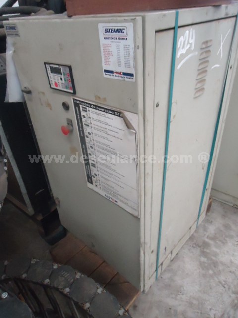 224/23012 - GRUPO MOTO GERADOR M/STEMAC, C/GERADOR WG 180 KVA, 