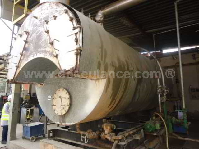 136/23108 - CALDEIRA FLAMOTUBULAR À GÁS TIPO AWN MOD. S, ANO 00,