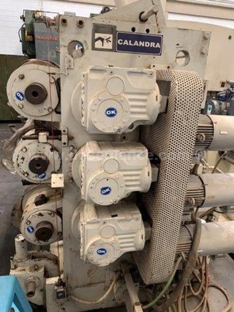 64/23118 - CALANDRA LAMINADORA P/EXTRUSORA DE PLÁSTICOS GENEUB