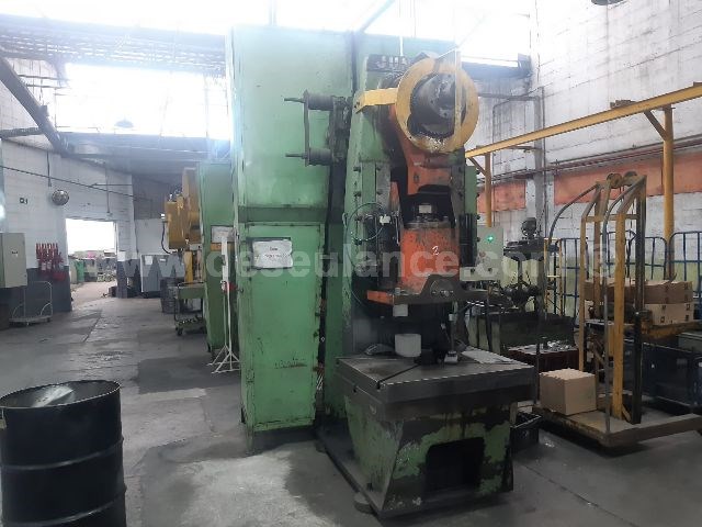 14/23190 - PRENSA EXCÊNTRICA M/JUNDIAI MOD. LE150M6, CAPAC. 150 TONS,