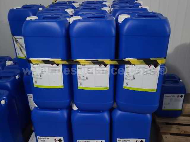 08/23209 - APROX. 800 L ENZIMAS FLAVONZYMES.