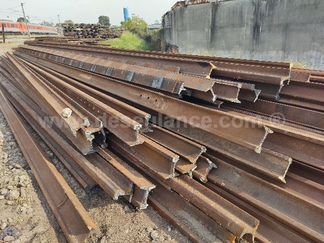 50/24097 - 200.000 KG (LANCE POR KG) TRILHO FERROVIÁRIO USADO