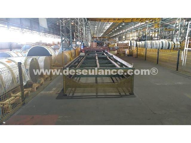 236/25169 - SERRA P/CORTE DE TELHAS DE ALUMÍNIO, C/MESA 13,1 M. (RV841)