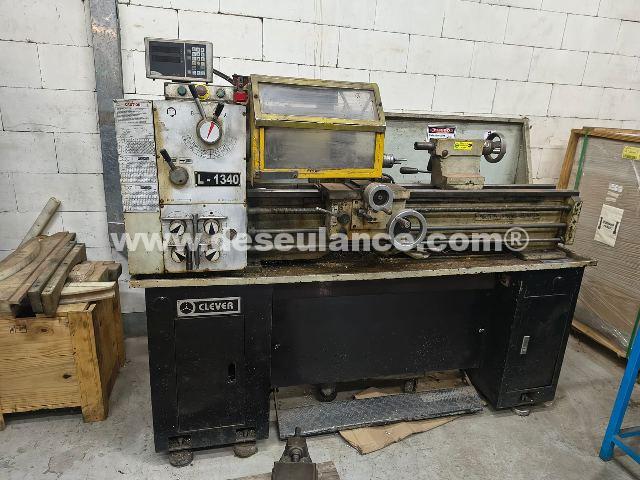 08/26044 - TORNO MECÂNICO PARALELO M/CLEVER MOD. L-1340,
