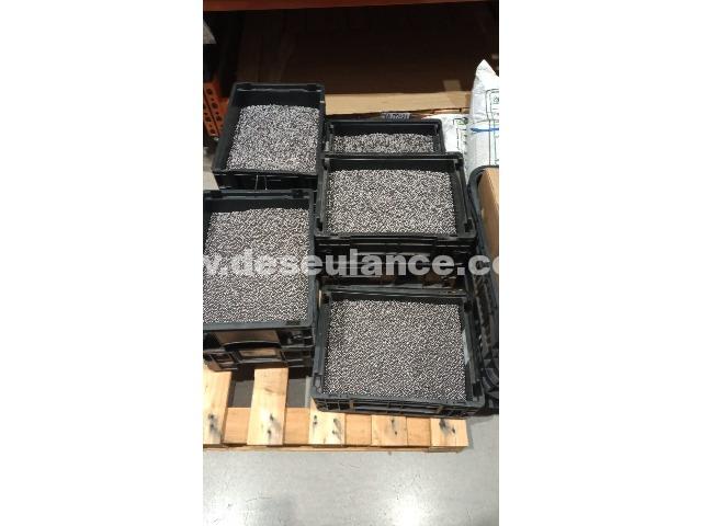 46/26083 - 200 KG (LANCE POR KG) ESFERAS DE INOX 4MM.