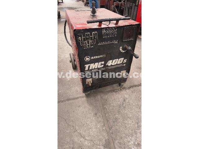 100/26115 - MAQ. DE SOLDA M/BAMBOZZI MIG/MAG MOD. TCM 400-S,