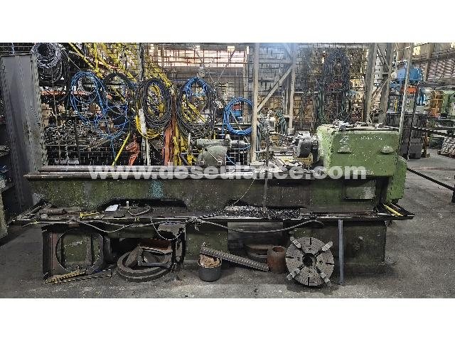 27/26120 - TORNO MECÂNICO PARALELO M/IMOR MOD. MVR-20, BAR. 2.000 MM.